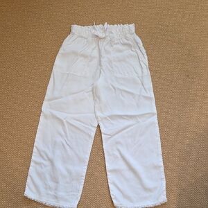Bella Dahl White Kids Casual Bottoms